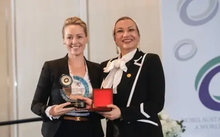 مجلس الوزراء يحتفل بفوز الدكتورة ياسمين فؤاد بجائزة صندوق نوبل للاستدامة 2025