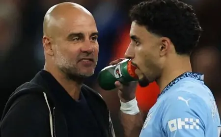 جوارديولا يأسف لتوديع عمر مرموش البديل المحوري في كأس إفريقيا