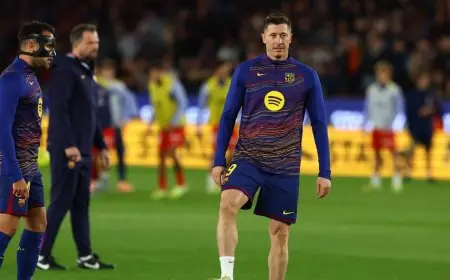 برشلونة يحصل على فرصة سحرية من الليغا لتجديد عقد ليفاندوفسكي