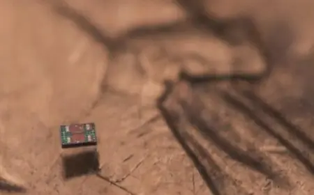 روبوت بحجم حبة ملح يملك القدرة على الإحساس واتخاذ القرار