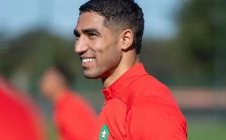 الركراكي يؤكد مشاركة أشرف حكيمي مع منتخب المغرب في بطولة كأس الأمم