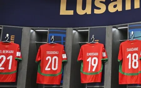 تشكيلة منتخب المغرب لمواجهة الأردن في نهائي كأس العرب 2023