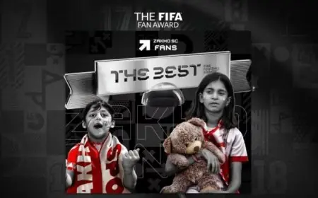 جماهير زاخو العراقية تتوج بجائزة أفضل مشجعين من فيفا لعام 2025