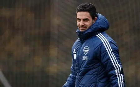 ميكيل أرتيتا يحتفل بالذكرى السادسة لتوليه تدريب أرسنال بفوز مثير أمام إيفرتون