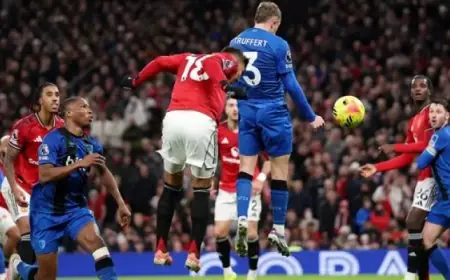 بورنموث يحقق تعادلاً مثيراً مع مانشستر يونايتد في الدوري الإنجليزي الممتاز