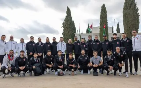 ملك الأردن يعبّر عن فخره بالنشامى العائدين ويهنئ المغرب بفوزها بكأس العرب