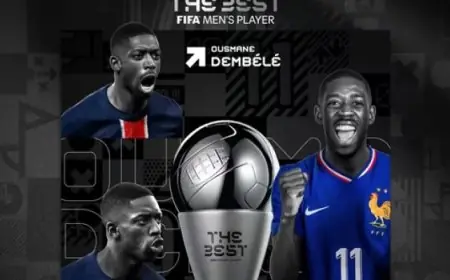 عثمان ديمبلي يتوج بجائزة ذا بيست كأفضل لاعب في العالم 2025 ليحقق إنجازا تاريخيا