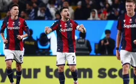 بولونيا يتفوق على إنتر ميلان بركلات ترجيح مثيرة ويتأهل لنهائي السوبر الإيطالي في الرياض