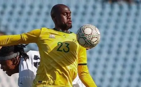 جنوب إفريقيا تنتصر على غانا في مباراة ودية استعدادًا لمنافسة منتخب مصر في كأس الأمم الإفريقية