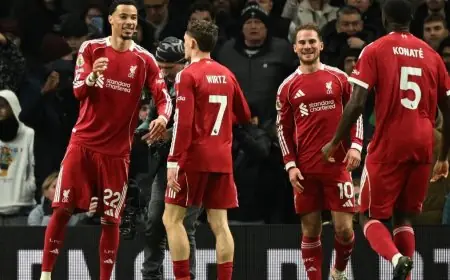 تغييرات سلوت تضمن لريال ليفربول انتصاراً مثيراً على توتنهام رغم غياب صلاح