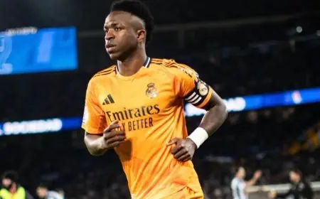 فينيسيوس ينقض على إشبيلية بقوة في تشكيلة ريال مدريد الرابحة