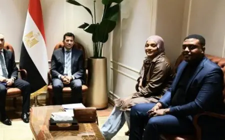 وزير الرياضة يعلن عودة البطلة نعمة سعيد للمنافسة قبل أولمبياد 2028