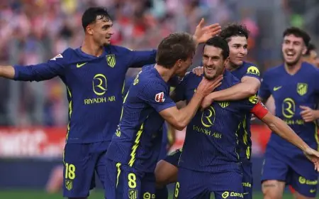 أتلتيكو مدريد يحقق انتصارًا ساحقًا على جيرونا ويزيد الضغط على فياريال