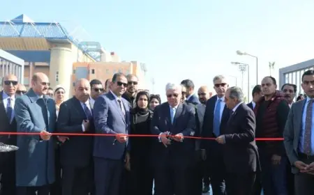 وزير التعليم العالي يعلن عن افتتاح مشاريع تعليمية وخدمية جديدة في جامعة بورسعيد