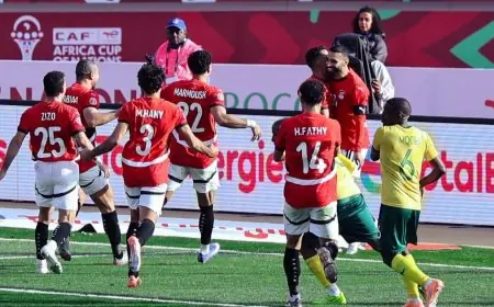 ذا أثليتيك تسلط الضوء على مهزلة ركلة جزاء مصر واحتجاج محمد صلاح في كأس إفريقيا