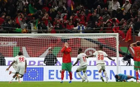 لاعبو المغرب يتعرضون لصفارات الاستهجان عند مغادرتهم الملعب