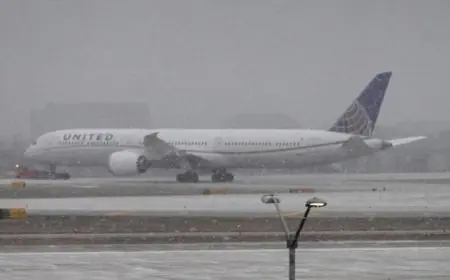 شركات الطيران الأمريكية تلغي أكثر من ألف رحلة نتيجة العاصفة الشتوية ديفين