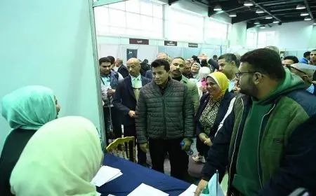 وزير الشباب يشارك في ملتقى توظيف مصر لذوي الهمم بمركز التنمية الشبابية في الجزيرة