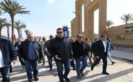 وزير الإسكان يقوم بتفقد مشروع حدائق تلال الفسطاط ويشدد على ضرورة تسريع العمل لاستكمال اللمسات النهائية