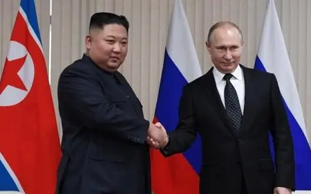 زعيم كوريا الشمالية يدعم روسيا ويؤكد وقوفه إلى جانب موسكو