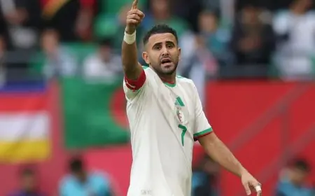 رياض محرز يقترب من تحطيم الأرقام التاريخية لماجر في مباراة الجزائر ضد بوركينافاسو