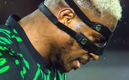 فيكتور أوسيمين يقود نيجيريا لتحقيق الفوز على تونس بتسجيله الهدف الأول