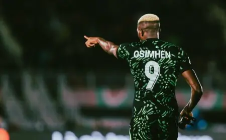 أوسيمين ولوكمان والمجبري يتألقون في قمة تونس ونيجيريا بتسجيل 5 أرقام استثنائية