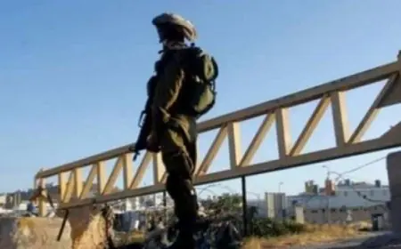 إغلاق بوابة عطارة من قبل الاحتلال الإسرائيلي وإنشاء حاجز قرب قرية النبي صالح