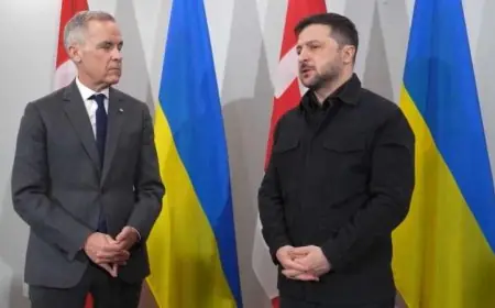 زيلينسكي وكارني يتواصلان مع قادة أوروبا عبر الإنترنت قبل لقاء ترامب الهام