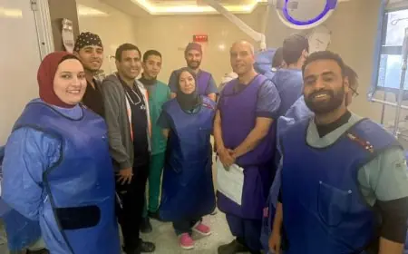 الصحة تعلن عن إجراء خبير دولي 4 قساطر قلبية مجانية لعلاج الانغلاق الكلي للشريان التاجي