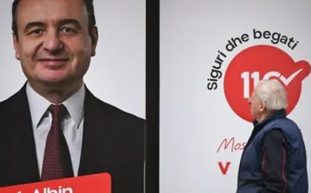 الناخبون في كوسوفو يحددون مستقبلهم بالصناديق بعد فترة طويلة من التوترات السياسية