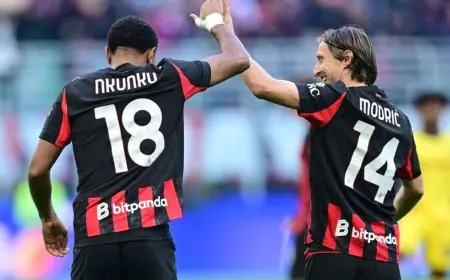 ميلان يحقق انتصاراً مثيراً ويتصدر الدوري الإيطالي بفضل تألق مودريتش ونكونكو