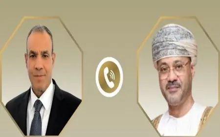وزير الخارجية المصري يشدد على دعم وحدة اليمن وسلامة أراضيه خلال لقائه مع نظيره العماني