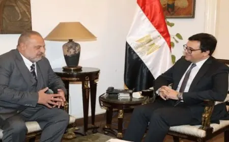 وزير الثقافة يلتقي الفنان خالد الصاوى لبحث إنشاء مركز دولى لتدريب فنون المسرح