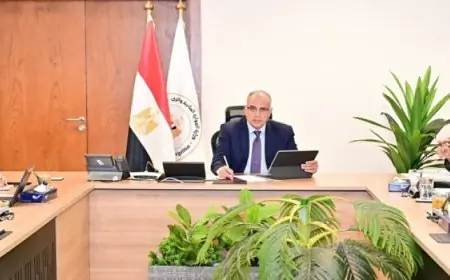 وزير الرى يراقب تقدم هيئة المساحة وتحسين خدمات المواطنين