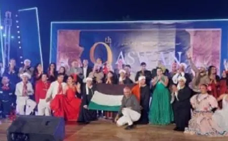 الفالوجا الفلسطينية تحتفل بتوزيع جوائز الصحافة المصرية 2023