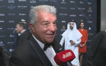 جوان لابورتا رئيس برشلونة يكشف لموجز مصر عن طموحات تكرار إنجازات الموسم الماضي