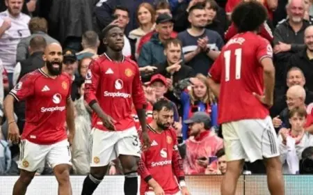 أموريم يكشف التشكيل الرسمي لمانشستر يونايتد في مواجهة وولفرهامبتون بالدوري الإنجليزي