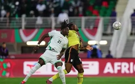 نيجيريا تكتسح أوغندا وتتأهل إلى ثمن نهائي أمم إفريقيا بالعلامة الكاملة فيديو