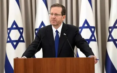 الرئيس الإسرائيلي يؤكد أهمية التحقيق الشامل والرسمى في أحداث 7 أكتوبر