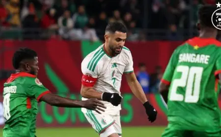 تعرف على موعد مباراة الجزائر ضد الكونغو الديمقراطية في كأس أمم إفريقيا 2023