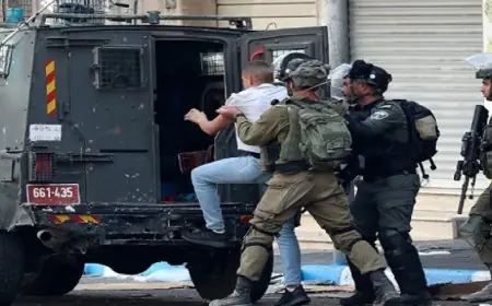 قوات الاحتلال تعتقل 3 متضامنين أجانب و6 فلسطينيين في رام الله وسط تصاعد التوترات