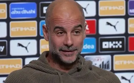 بيب جوارديولا يُفاجئ مراسل “سكاي سبورتس” بتعليق مُحرج حول سيمينو