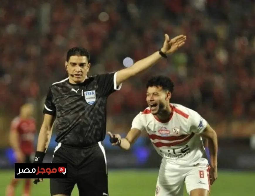 إبراهيم نور الدين يشير إلى توتر حكم مباراة الأهلي والجيش الملكي