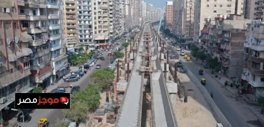 وزارة النقل تعلن عن تقدم كبير في مشروع المرحلة الأولى من مترو الإسكندرية