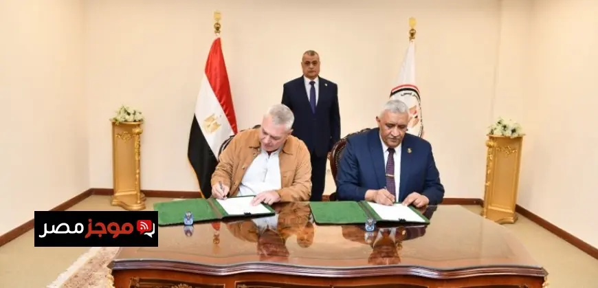 وزير الدولة للإنتاج الحربي يوقع عقد تعاون هام مع شركة أجنبية لتعزيز الصناعة الوطنية