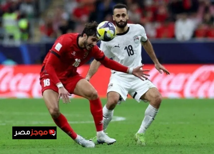 منتخب الأردن يتفوق على مصر بهدفين في الشوط الأول من كأس العرب 2025 فيديو