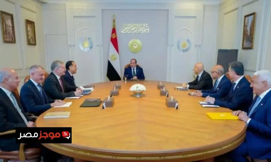 الرئيس السيسي يشيد بالتعاون المثمر بين مصر وشركة إيني لتعزيز التنمية الاقتصادية