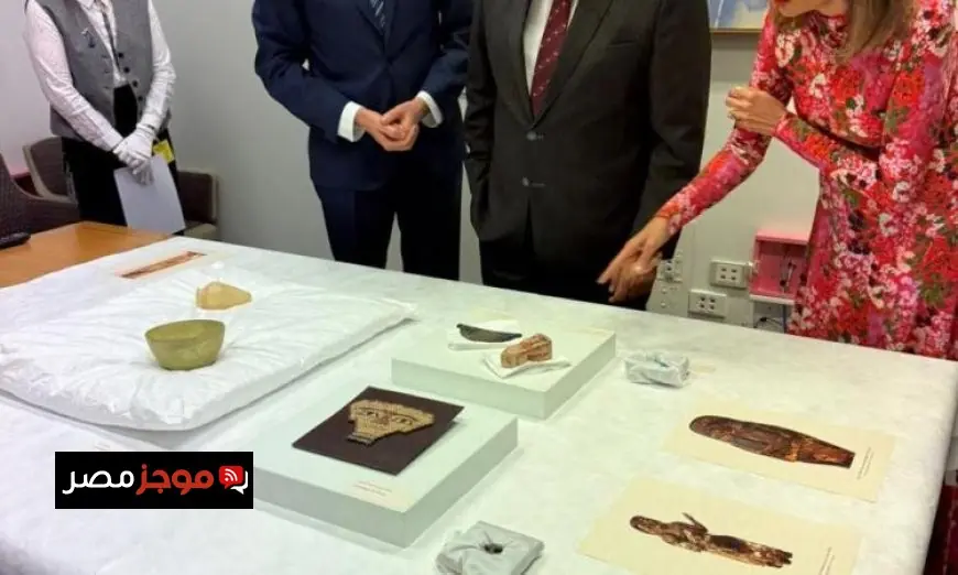 استراليا تسلم 17 قطعة أثرية نادرة لمصر تعود لمختلف العصور التاريخية بحسب الخارجية