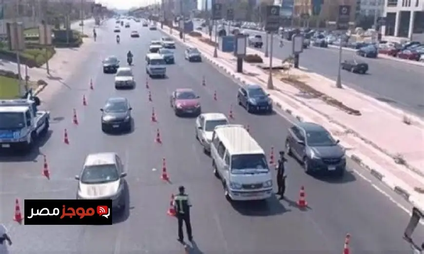 كثافات مرورية مرتفعة تشهدها معظم شوارع القاهرة والجيزة اليوم الاثنين
